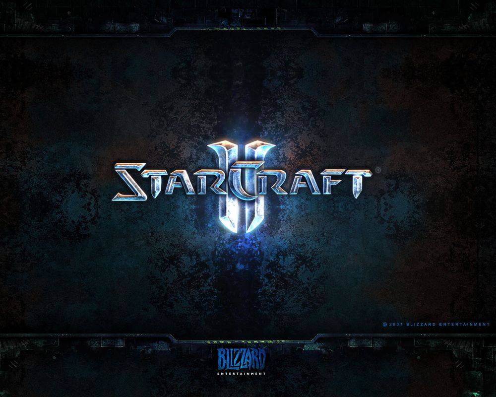 StarCraft II: Wings of Liberty Wallpaper (Official website - wallpapers (2007)): Logo