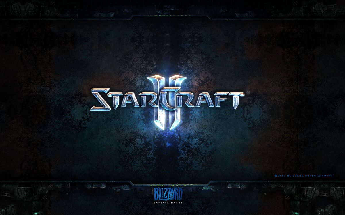 StarCraft II: Wings of Liberty Wallpaper (Official website - wallpapers (2007)): Logo