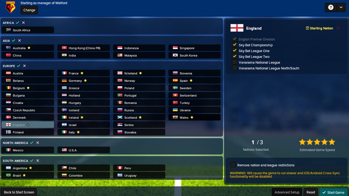 Football Manager Touch 2018 Screenshot (Steam)