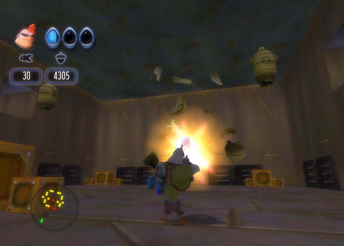 Disney's Chicken Little: Ace in Action Screenshot (Nintendo Wii Preview CD)