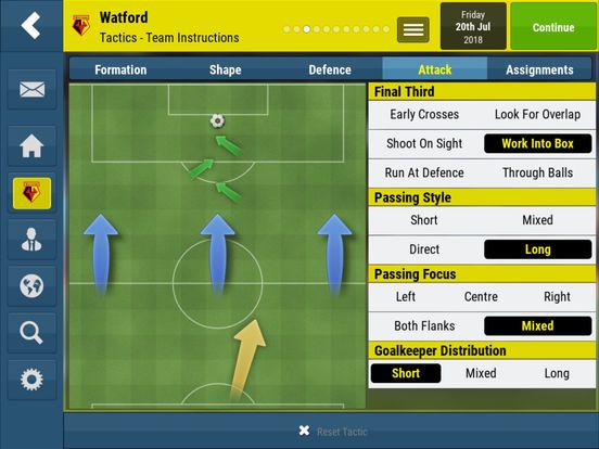 Football Manager Mobile 2018 Screenshot (iTunes Store)