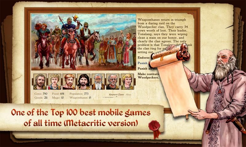 King of Dragon Pass Screenshot (Google Play)