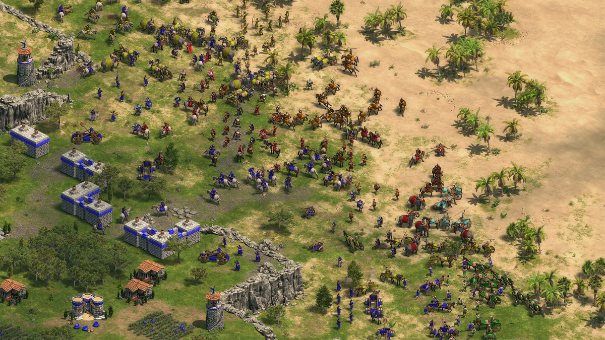 Age of Empires: Definitive Edition Screenshot (Official site - screenshots): Enemies At The Gates