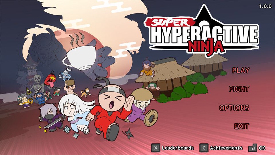 Super Hyperactive Ninja Screenshot (Steam)