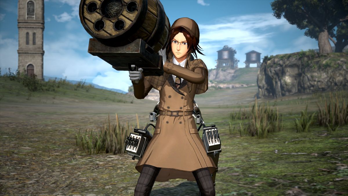 Attack on Titan 2: Hange Costume - Detective Outfit official promotional  image - MobyGames