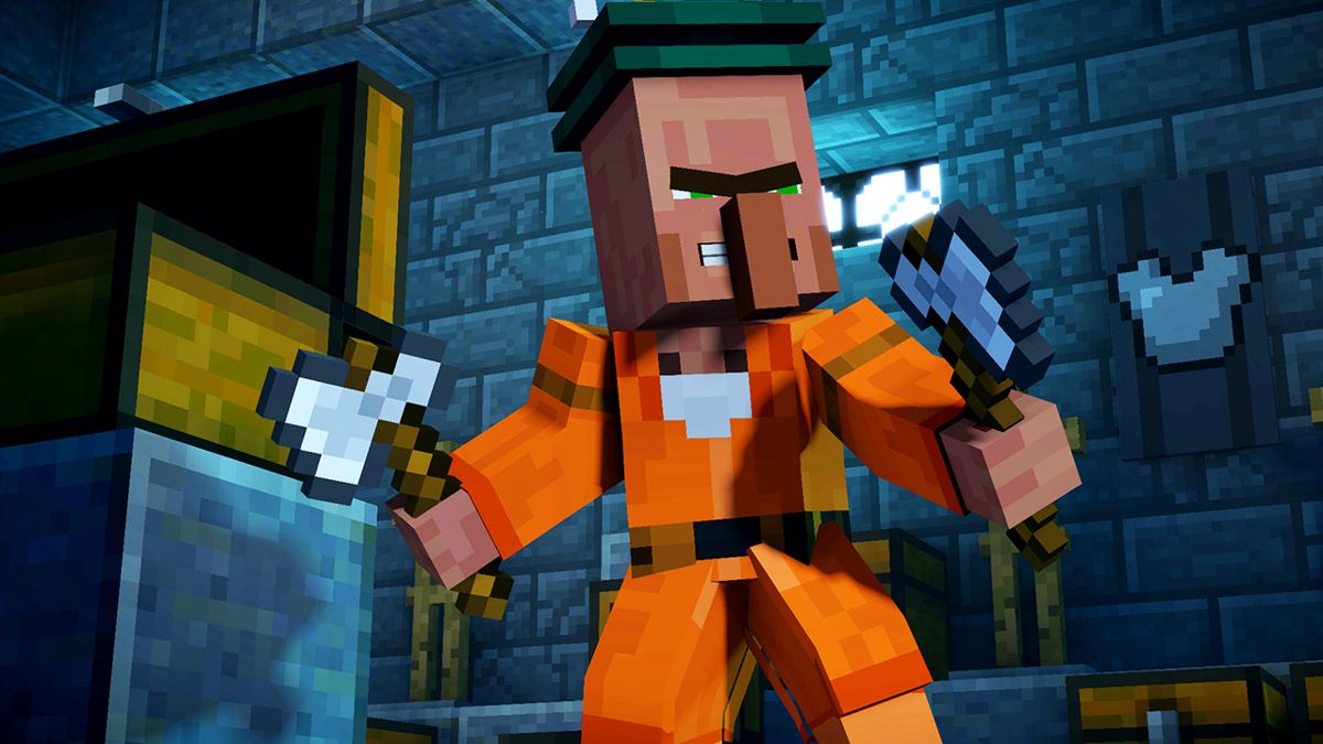 Minecraft Story Mode Season Two Episode 3 Jailhouse Block Official Promotional Image 3818