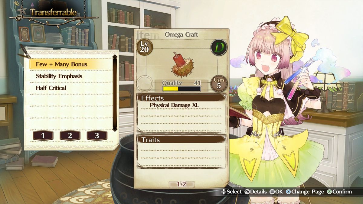 Atelier Lydie & Suelle: ~The Alchemists and the Mysterious Paintings~ - Secret Synthesis Research Journal Screenshot (Steam)