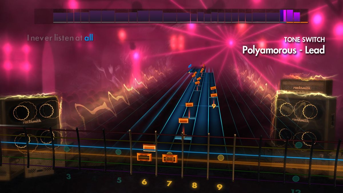 Rocksmith: All-new 2014 Edition - Breaking Benjamin: Polyamorous Screenshot (Steam)