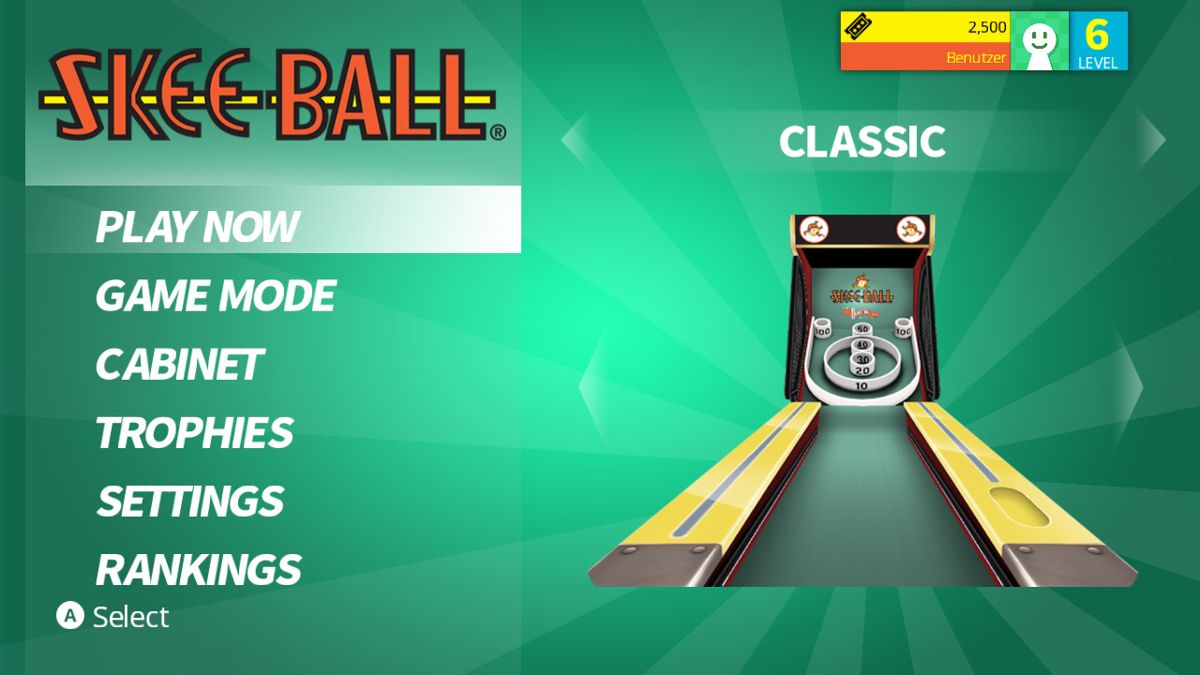 Skee-Ball Screenshot (Nintendo.com)