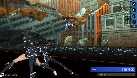 Black Rock Shooter: The Game Screenshot (PlayStation.com)