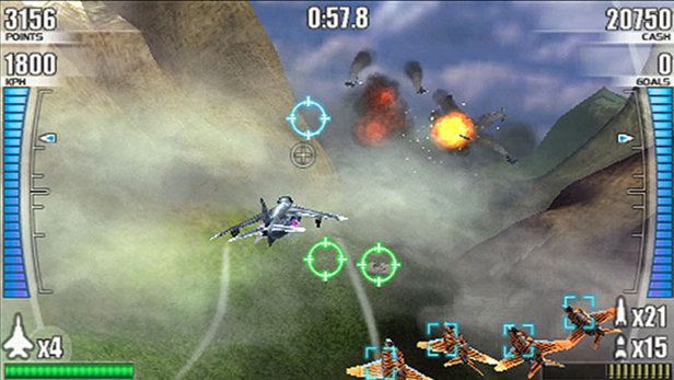 After Burner: Black Falcon Screenshot (PlayStation.com)