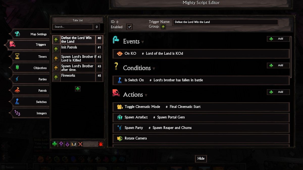 War for the Overworld: Map Editor Screenshot (Steam)
