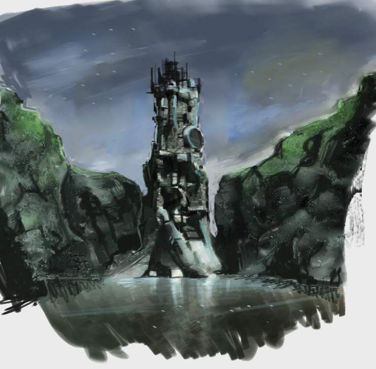 Seed Concept Art (Community site kit): The tower calm
