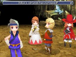 Final Fantasy III Screenshot (Nintendo Wii Preview CD): Level Up