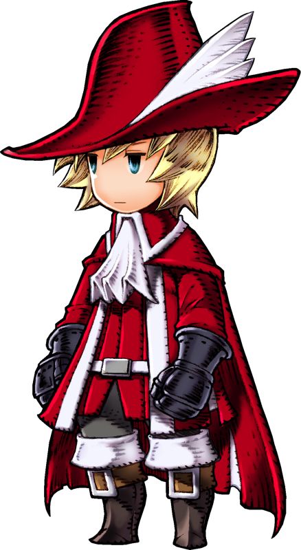 Final Fantasy III Concept Art (Nintendo Wii Preview CD): Red Mage Ingus