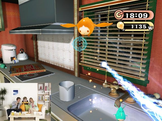 Elebits Screenshot (Nintendo Wii Preview CD): Orange