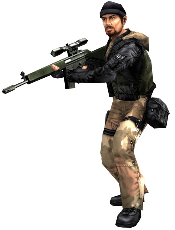 Counter-Strike: Condition Zero Render (Counter-Strike: Condition Zero - Fansite Kit): Militia