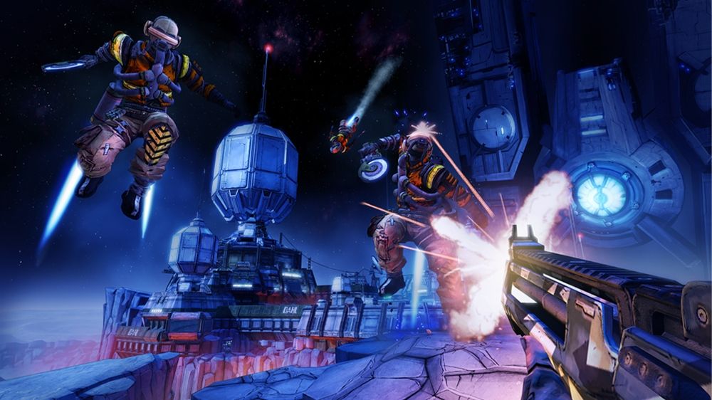 Borderlands: The Pre-Sequel! Screenshot (Xbox.com product page): Attacking Scavs
