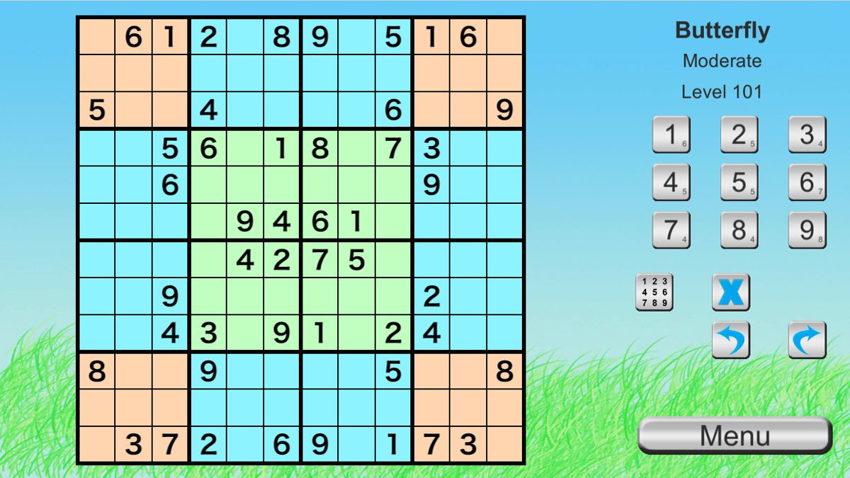 Ultimate Sudoku Collection: Butterfly Pack Screenshot (Steam)