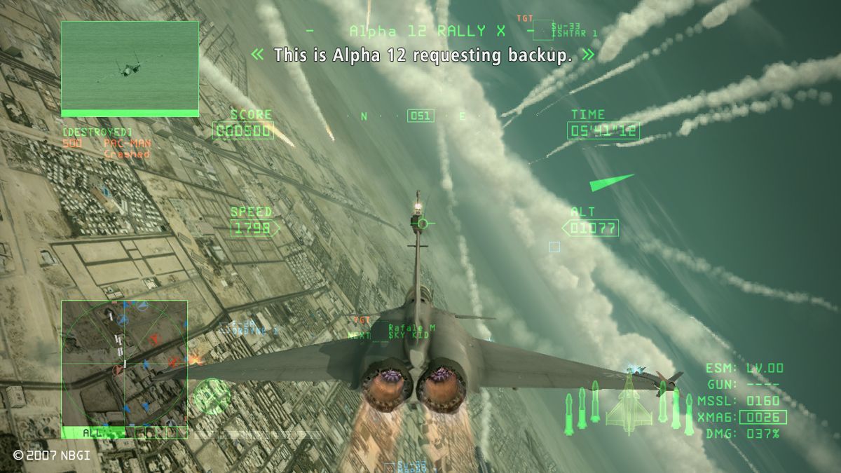 Ace Combat 6: Fires of Liberation Screenshot (Official Web Site): Online, Team Battle