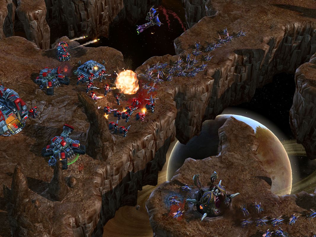 StarCraft II: Wings of Liberty Screenshot (Official website - screenshots (2007)): Published on 2007-05-19, the launch date of the site