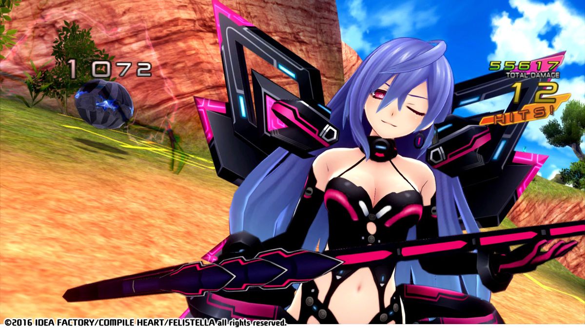 Hyperdimension Neptunia: Re;Birth1 - Plutia Battle Entry Screenshot (Steam)