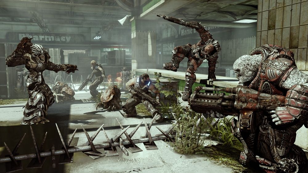 Gears of War 3 Screenshot (Xbox.com product page): Being overrun