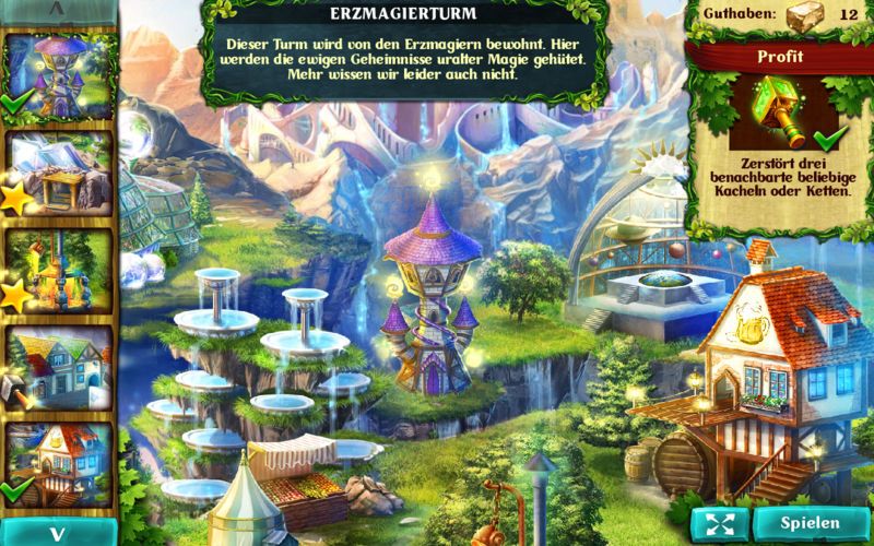 Jewel Legends: Magical Kingdom Screenshot (iTunes Store)