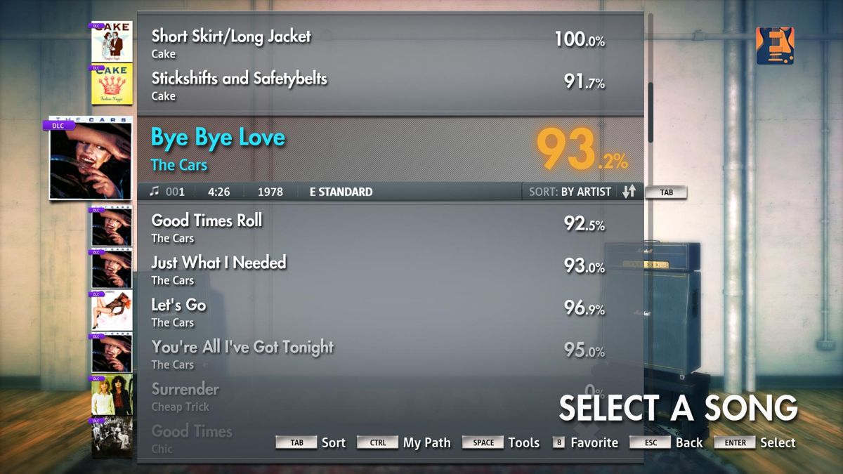 Rocksmith: All-new 2014 Edition - The Cars: Bye Bye Love Screenshot (Steam screenshots)