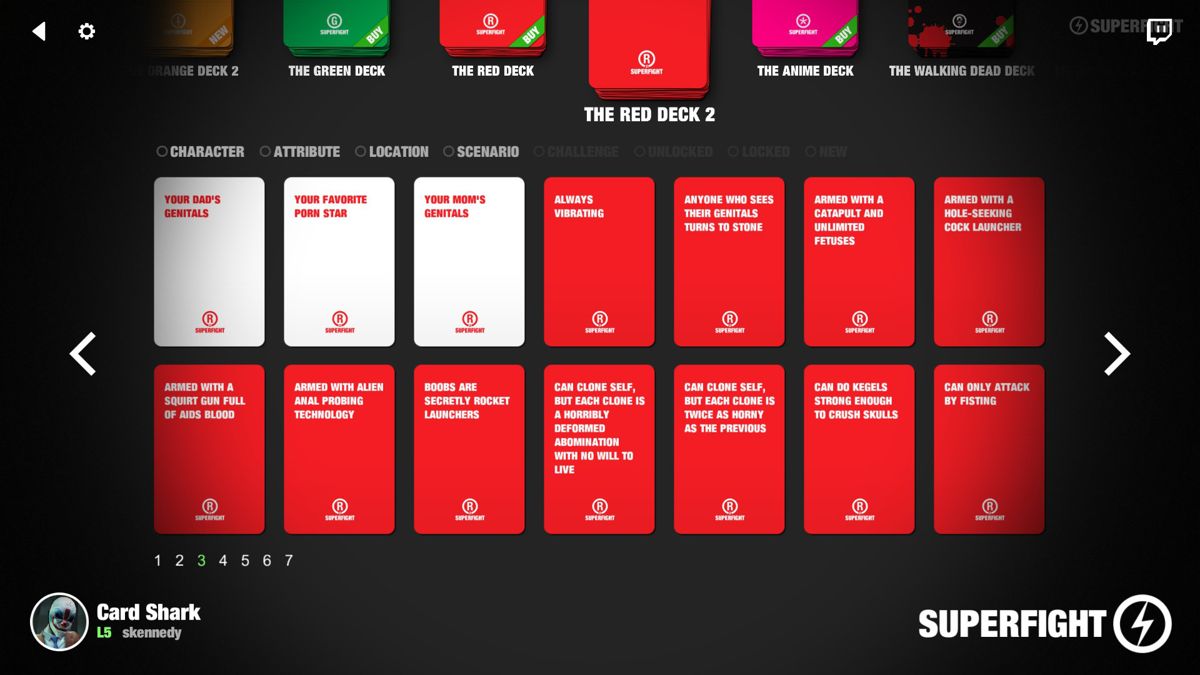 Superfight: The Red Deck 2 Screenshot (Steam)