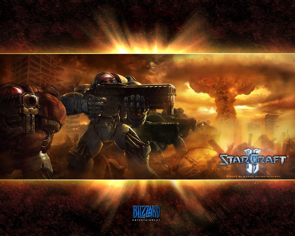 StarCraft II: Wings of Liberty Wallpaper (Official website - wallpapers (2007)): Nuke Wallpaper added on 15 August 2007