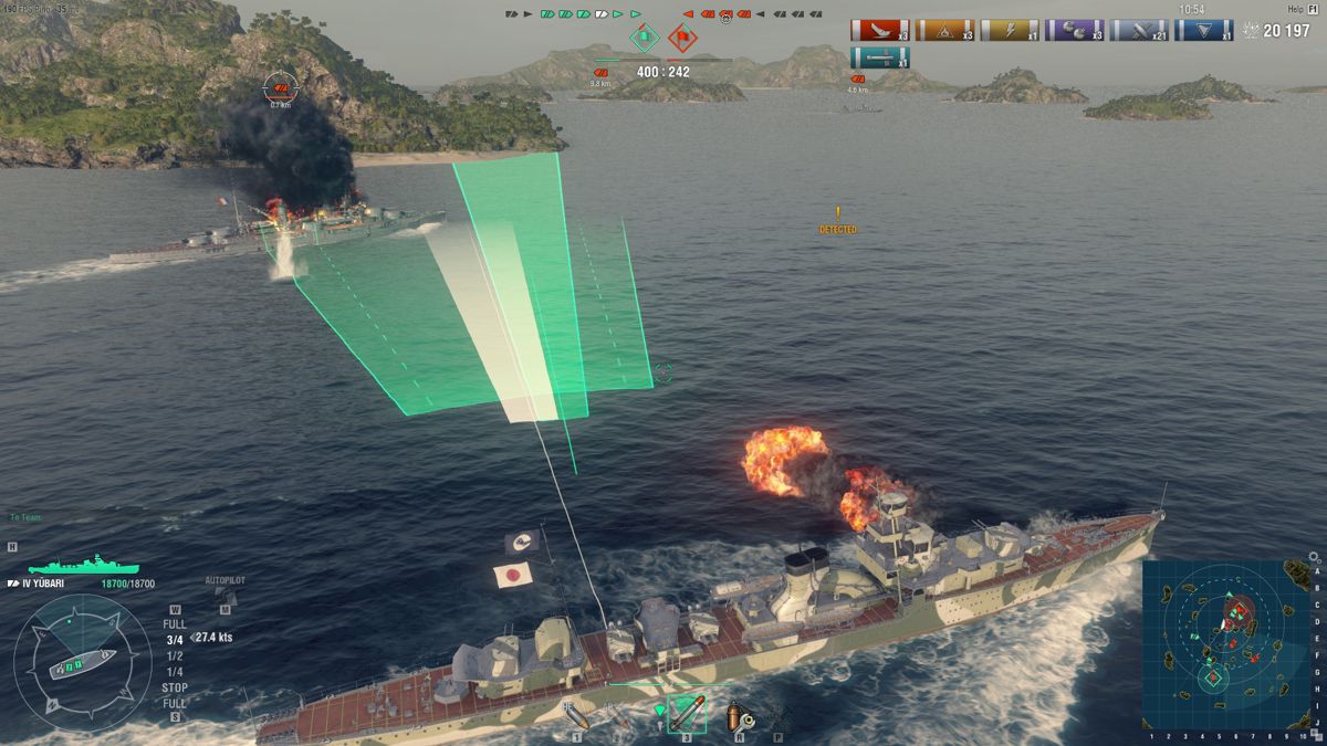 World of Warships: Yubari Steam Edition Screenshot (Steam)