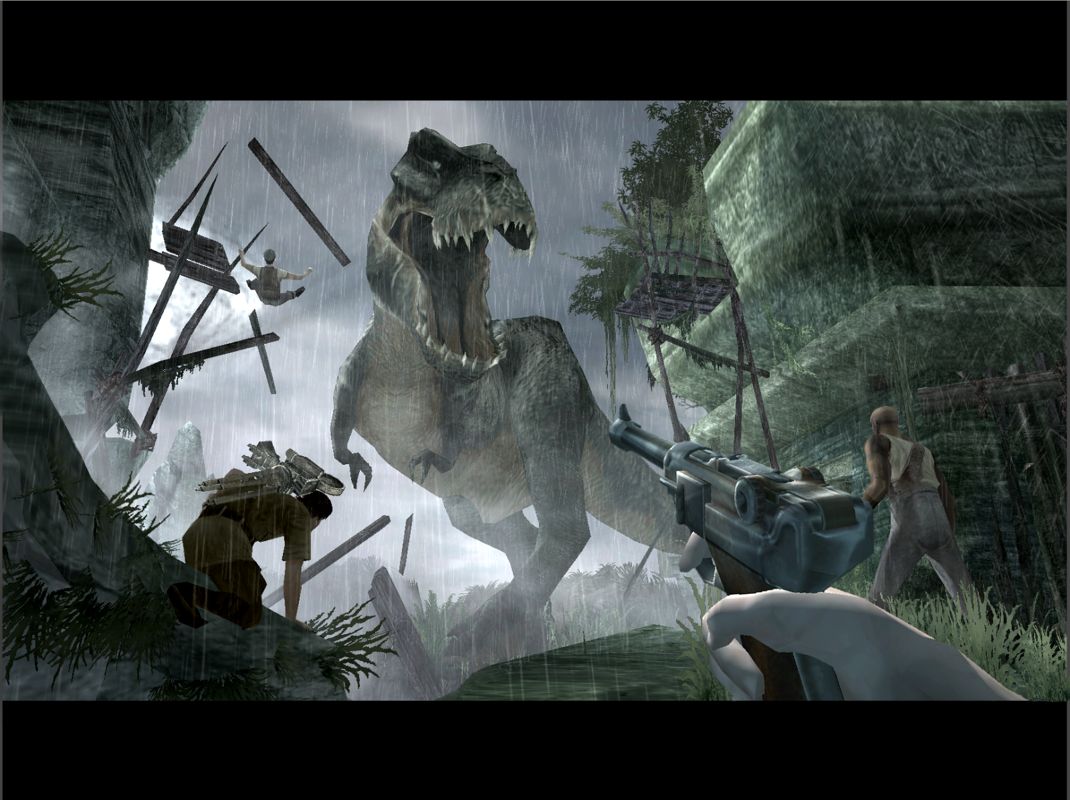 Peter Jackson's King Kong: The Official Game of the Movie Screenshot (Ubisoft Peter Jackson's King Kong Press Kit NYC): Survival