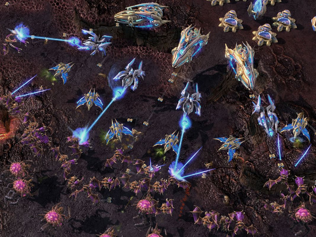 StarCraft II: Wings of Liberty Screenshot (Official site - Features - Zerg Units (2008-03-10))