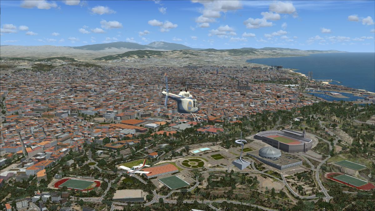 Microsoft Flight Simulator X: Steam Edition - Barcelona Screenshot (Steam)
