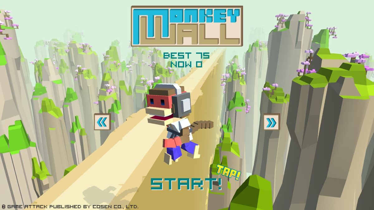 Monkey Wall Screenshot (Nintendo.com)