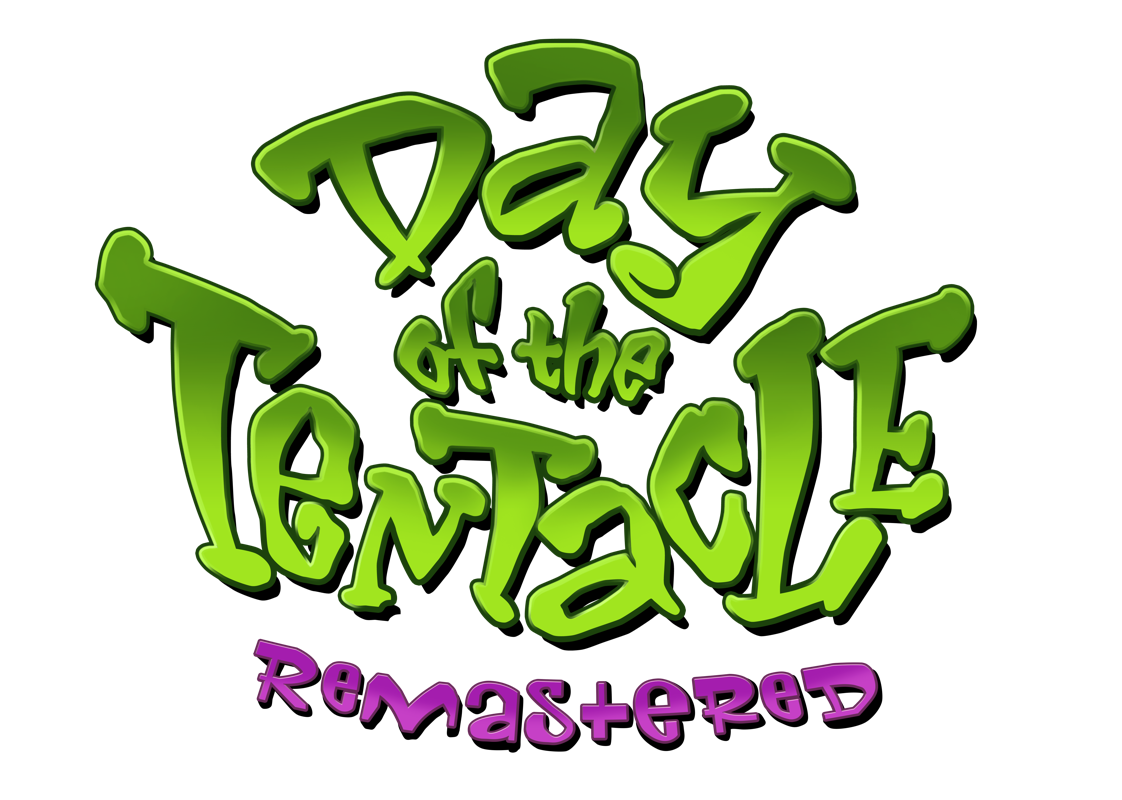 Day of the Tentacle: Remastered Logo (dott.doublefine.com, 2016 - Official Press Kit)