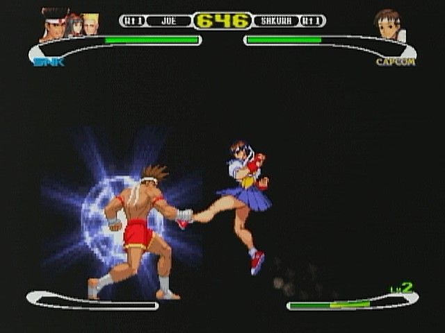 Capcom vs. SNK 2: Mark of the Millennium Screenshot (CAPCOM E3 2001 Press Kit)