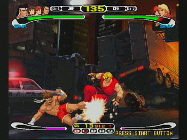 Capcom vs. SNK 2: Mark of the Millennium Screenshot (CAPCOM E3 2001 Press Kit)