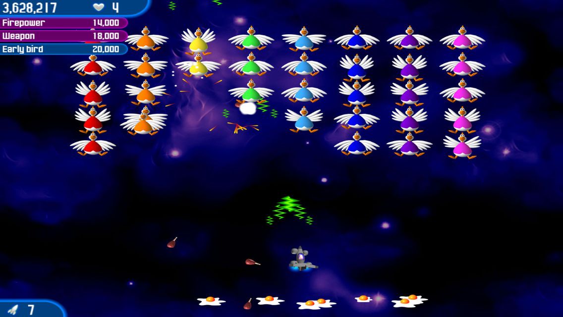Chicken Invaders: The Next Wave - Remastered Screenshot (Steam)