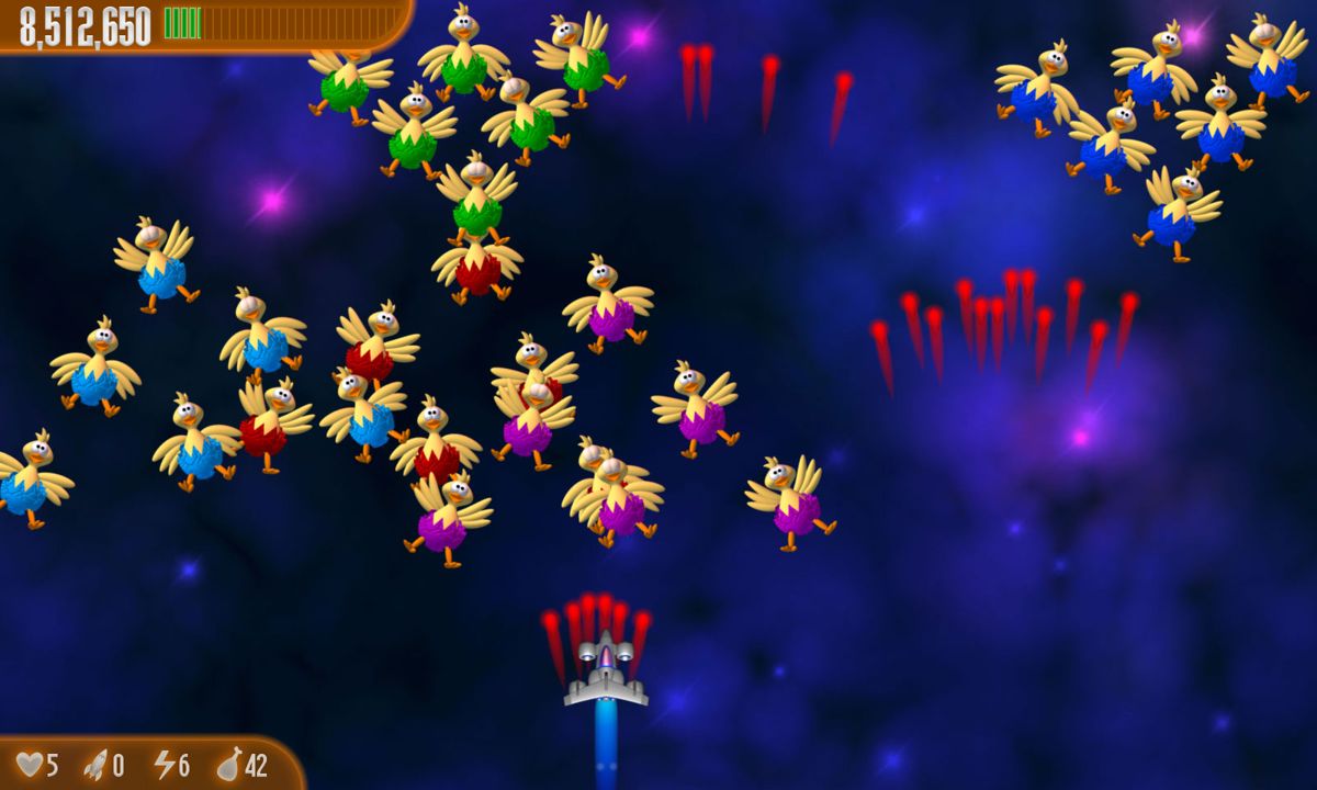 Chicken Invaders: Revenge of the Yolk - Easter Edition Screenshot (Steam)