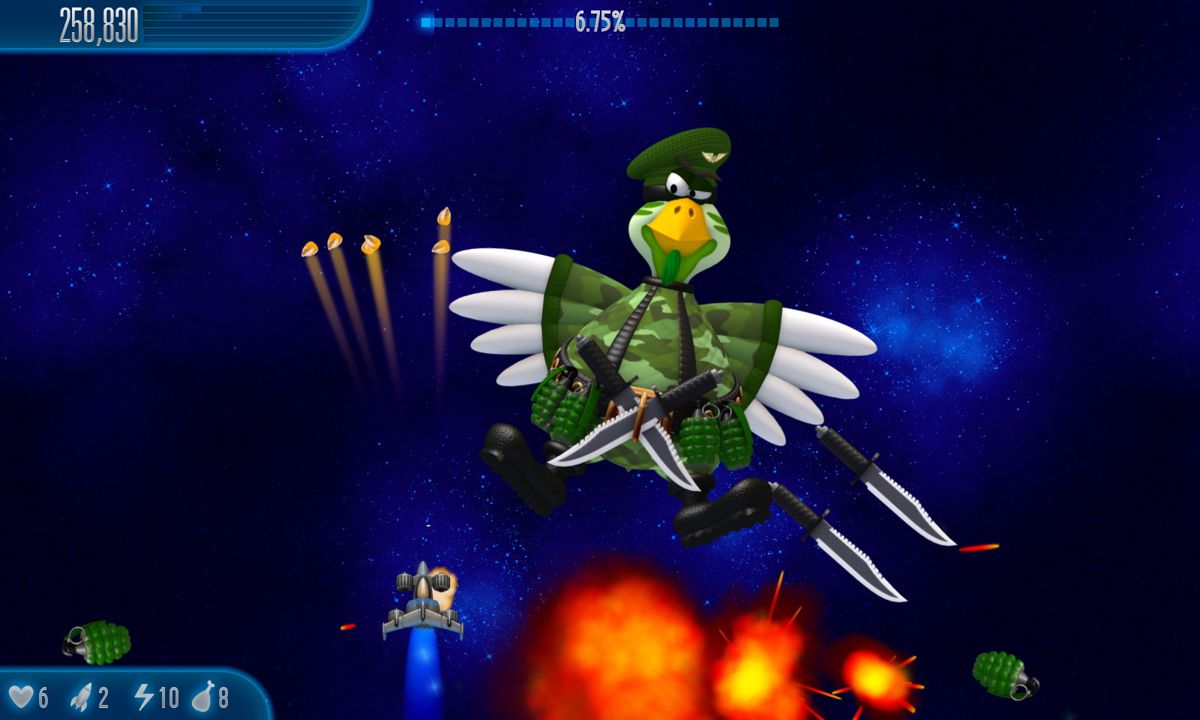 Chicken Invaders: Cluck of the Dark Side Screenshot (Steam)