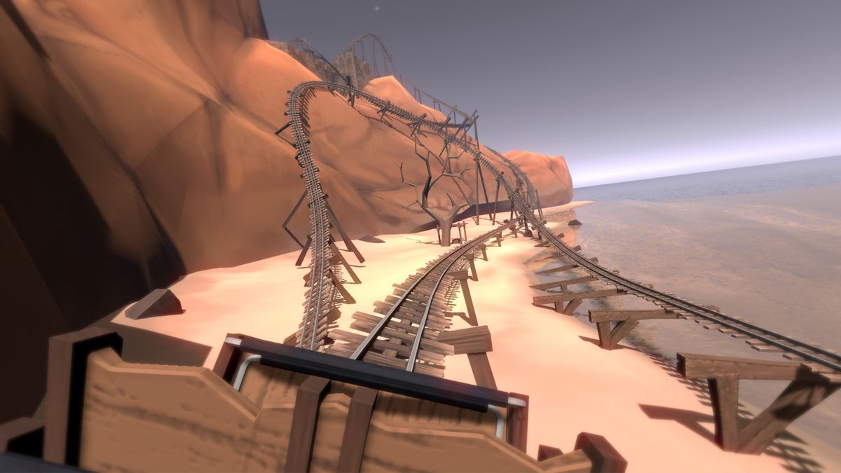 Ghost Mountain Roller Coaster Screenshot (Steam)