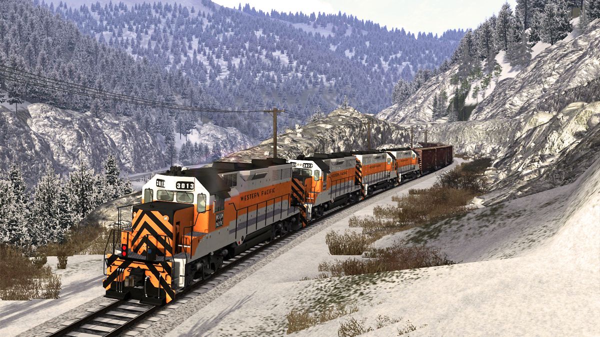 Train Simulator Marketplace: Feather River Canyon Scenario Pack 02 Screenshot (Steam)