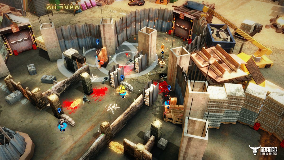 Tastee: Lethal Tactics - Backyard Colosseum Screenshot (Steam)