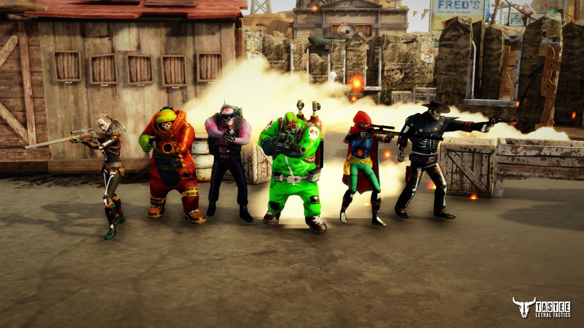 Tastee: Lethal Tactics - Day of The Dead Skin Pack Screenshot (Steam)
