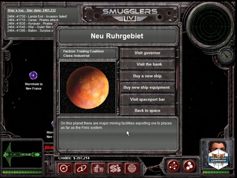 Smugglers IV: Doomsday Screenshot (Matrix Games product page)