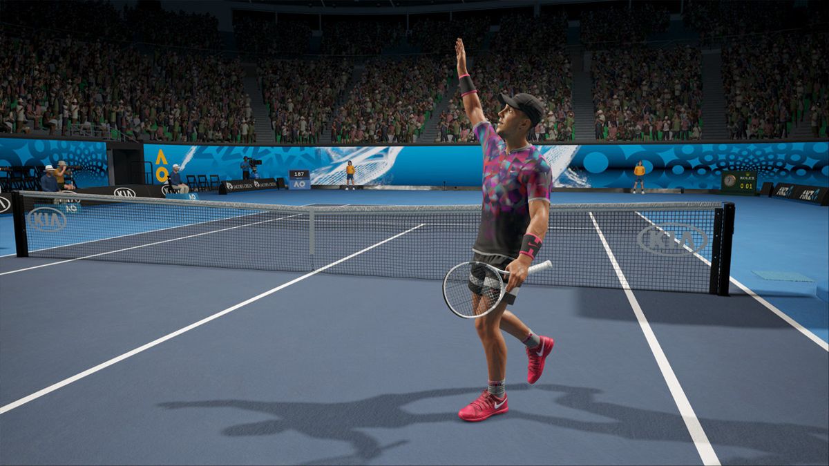 AO International Tennis Screenshot (PlayStation.com)