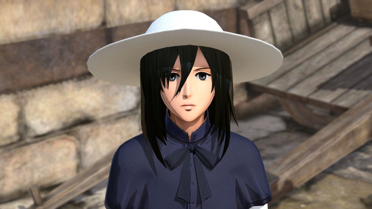 Attack on Titan 2: Final Battle - Additional Costume for Mikasa: "One-piece Dress" Costume Screenshot (Steam)