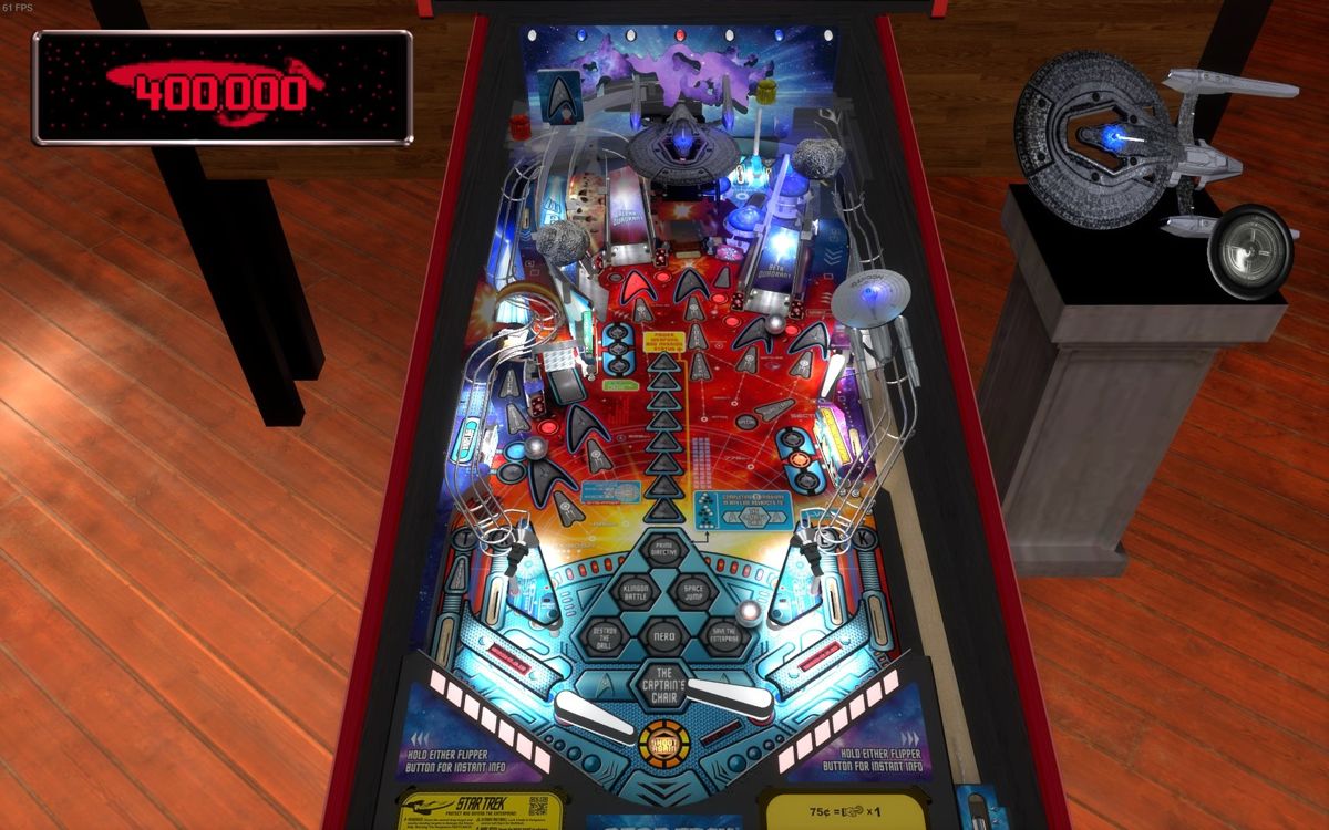 Stern Pinball Arcade: Star Trek Screenshot (Steam)